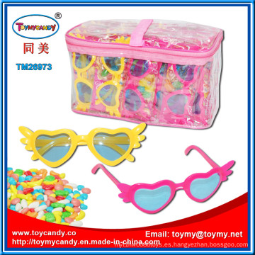 Juguete de vidrio plástico para niños con bolsa de PVC Candy
